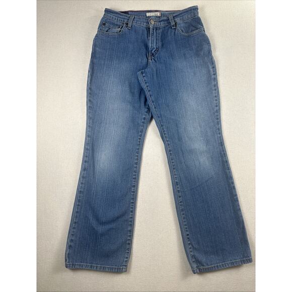 Levi's Women's 550 Relaxed Bootcut Jeans Blue Size 6 Short - Picture 2 of 8